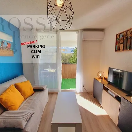 Maya Parking Clim Wifi Centre-ville Et Port - Rossiconciergerie - Linge Inclus Apartment *